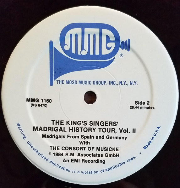 File:Madrigal History Tour Vol 2 LP MMG side 2.jpg