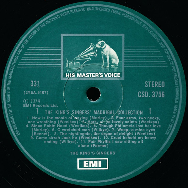 File:Madrigal Collection LP HMV side 1.jpg