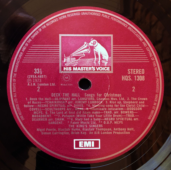 File:Deck the Hall LP EMI side 2.jpg