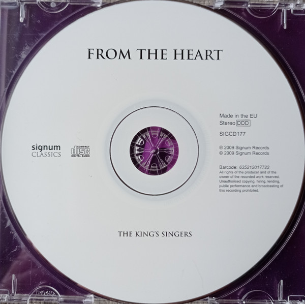 File:From the Heart CD disc.jpg